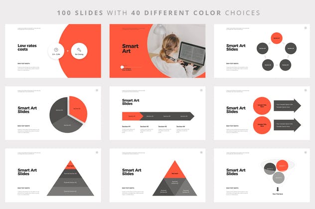 企业团队成员介绍/信息图表PPT幻灯片模板 RAVI Powerpoint Template插图(9)