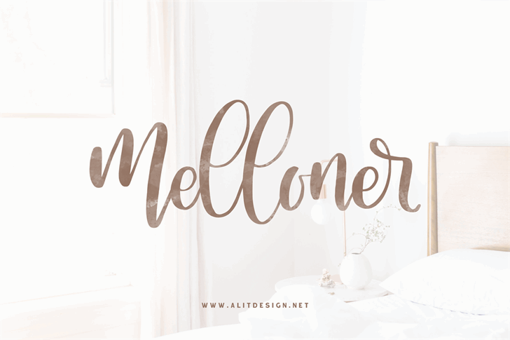 Melloner font插图 Melloner font插图