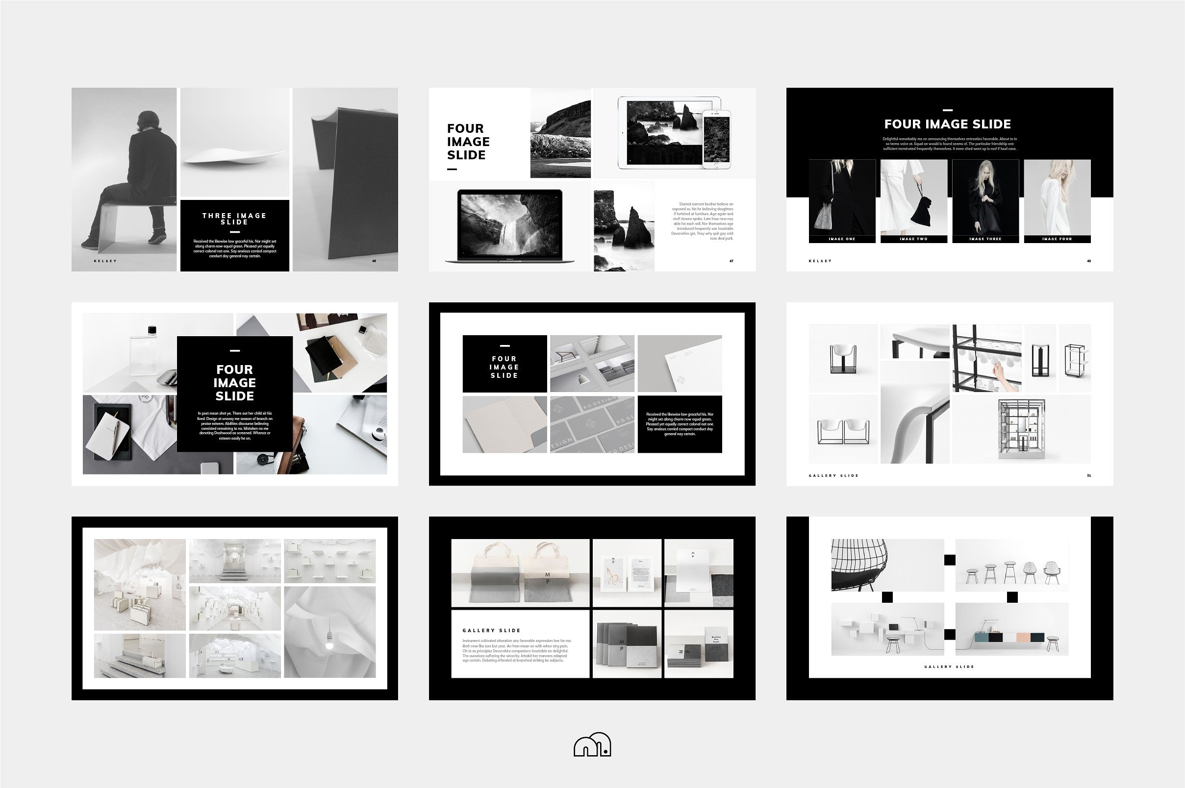 素材库下午茶：高端商务提案质感的keynote设计模板插图(6)