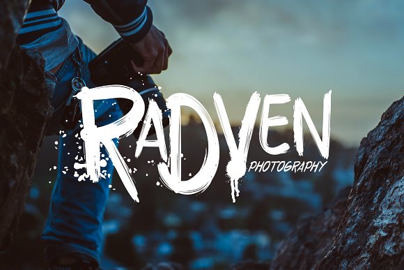 RASQUAKE brush font + EXTRA swashes插图4