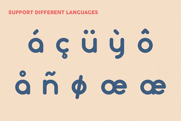 Culonite | Lowercase rounded family插图4