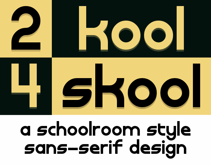 2K4S font插图 2K4S font插图