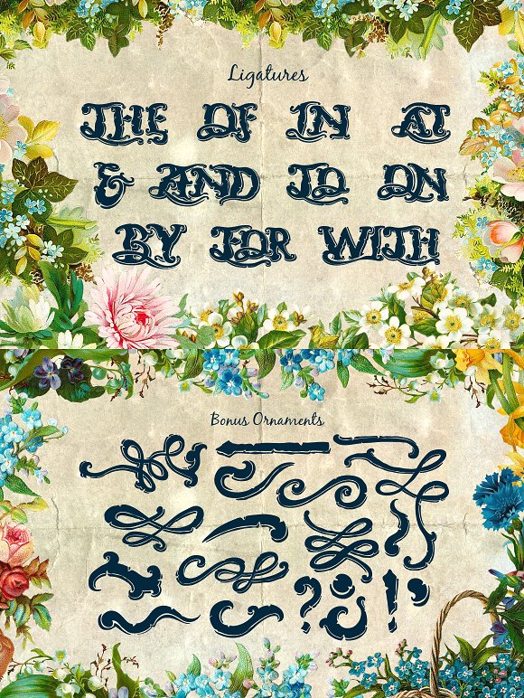 Neverland Handmade Font插图2