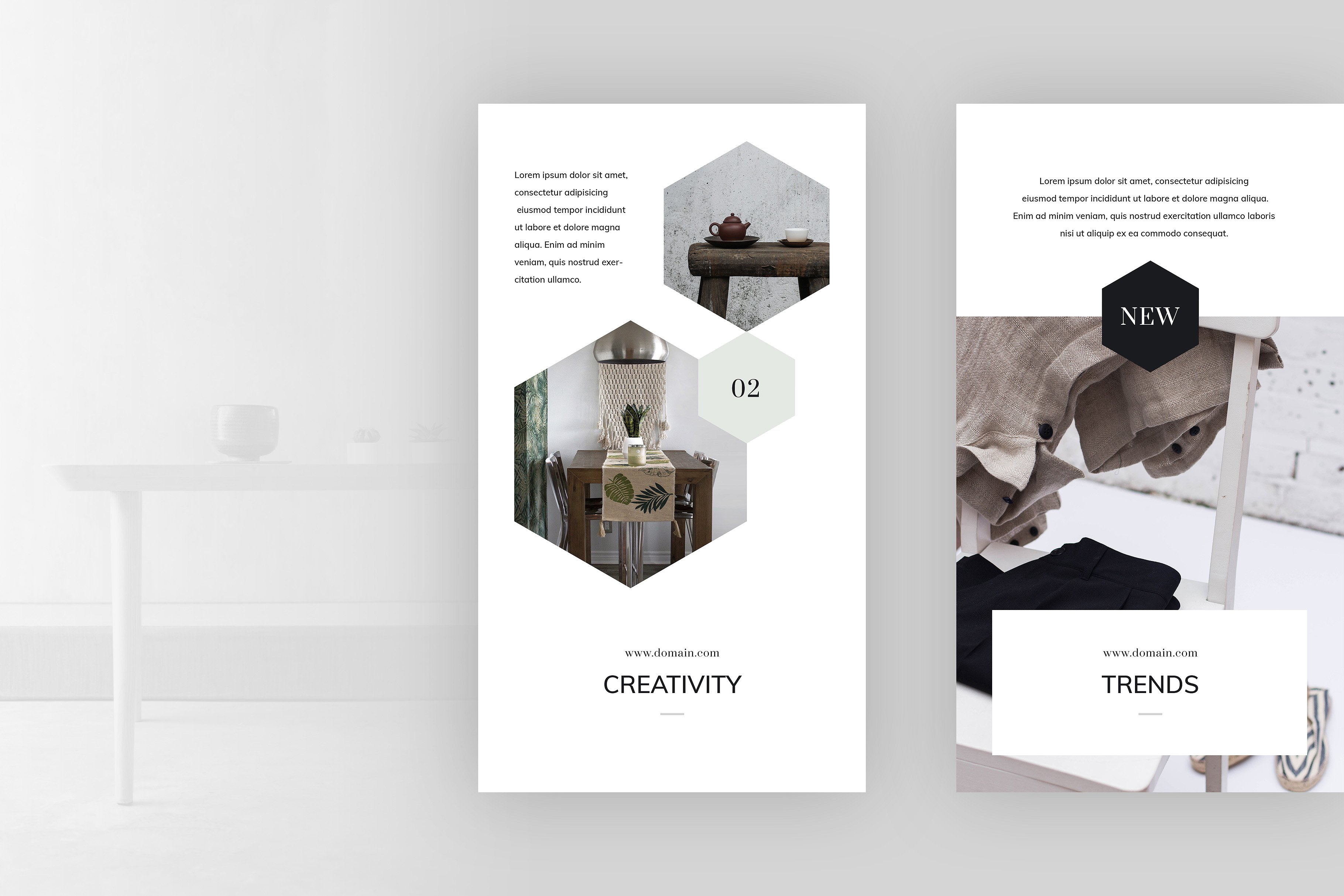 社交媒体文章贴图模板素材库精选素材 Decor PSD Instagram Stories插图(7)