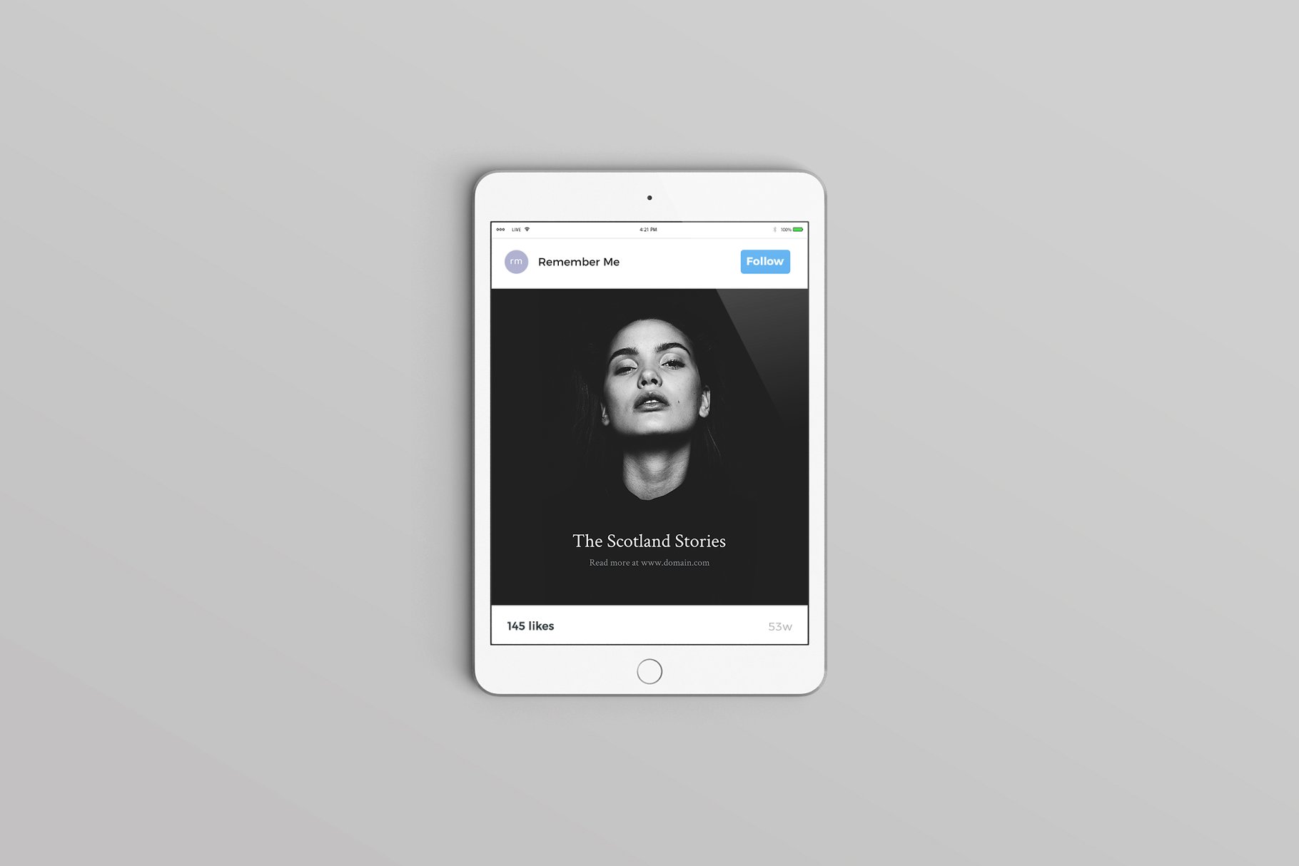 黑白风社交媒体设计素材合集 Scotland Social Media Pack插图(1)