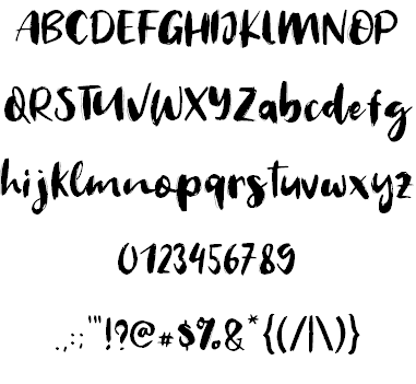 Welcome 2019 font插图1 Welcome 2019 font插图1