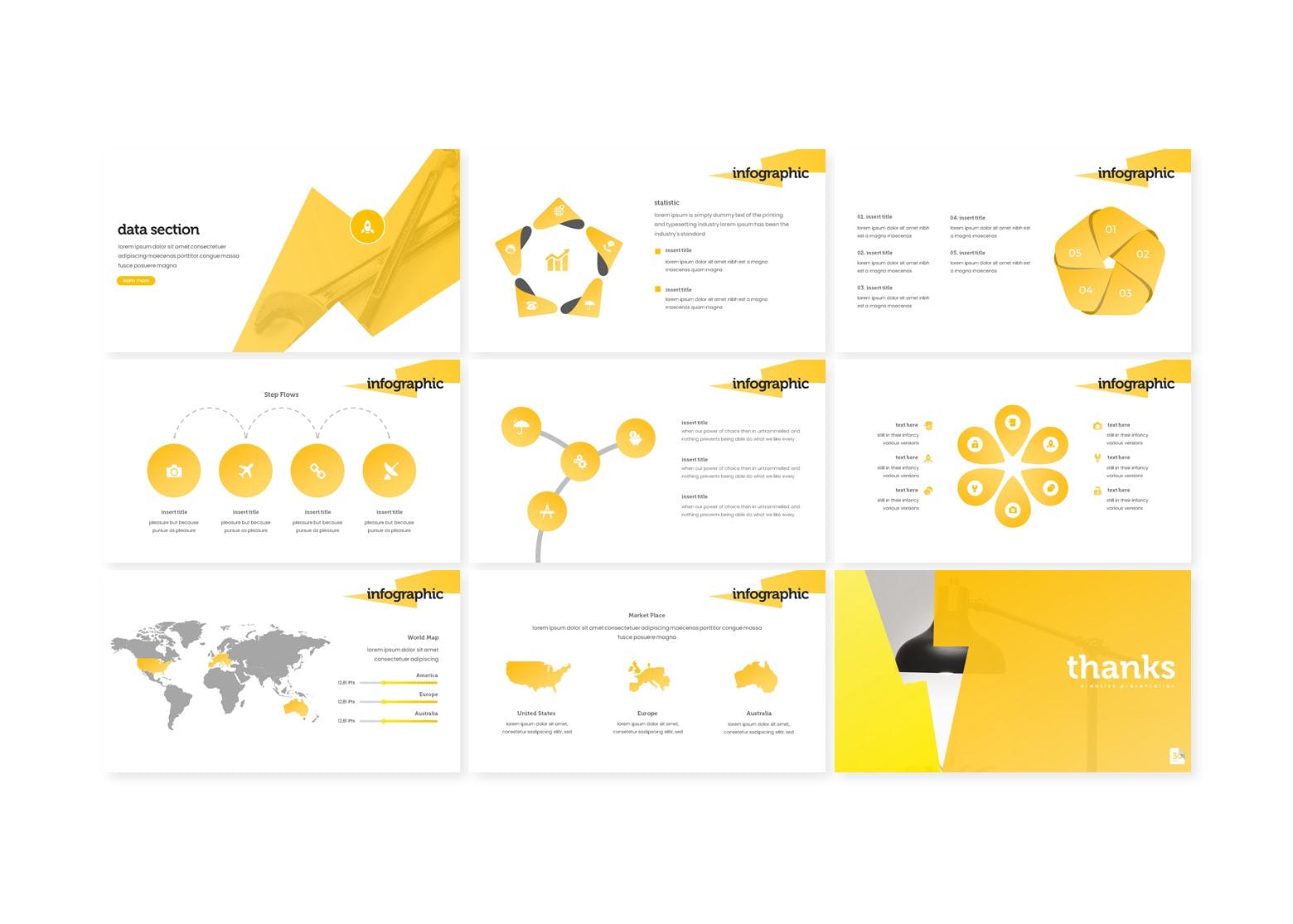 电气电器产品生产企业PPT幻灯片模板下载 Flazz – Powerpoint Template插图(4)
