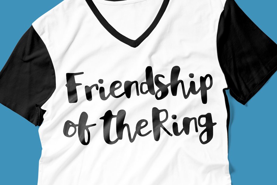 Reality Brush Font插图3