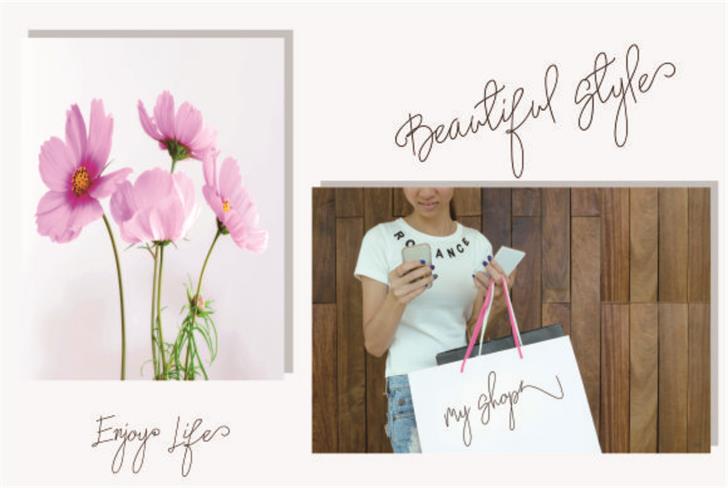 Nadine font插图3 Nadine font插图3