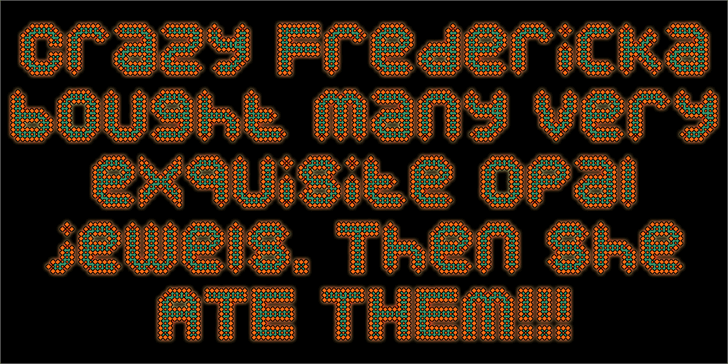 Disco Bling font插图2