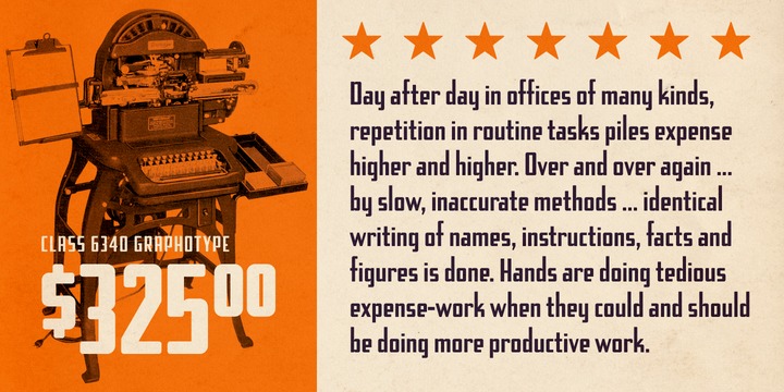 Addressotype Font插图4