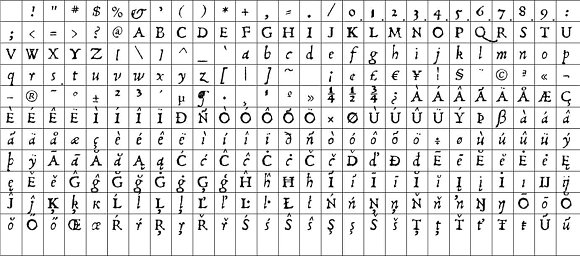 1546 Humane Petreius OTF插图3