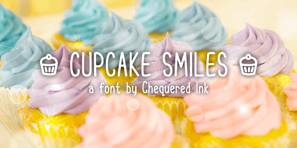 Cupcake Smiles font插图 Cupcake Smiles font插图