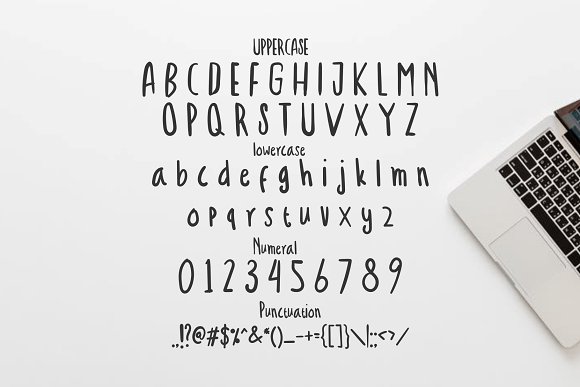 Troficanos Handwriting Display Font插图3