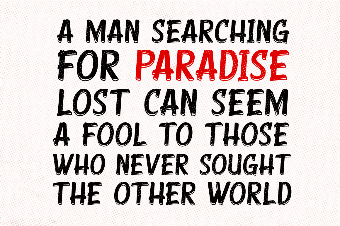 Young Coconut Font插图10