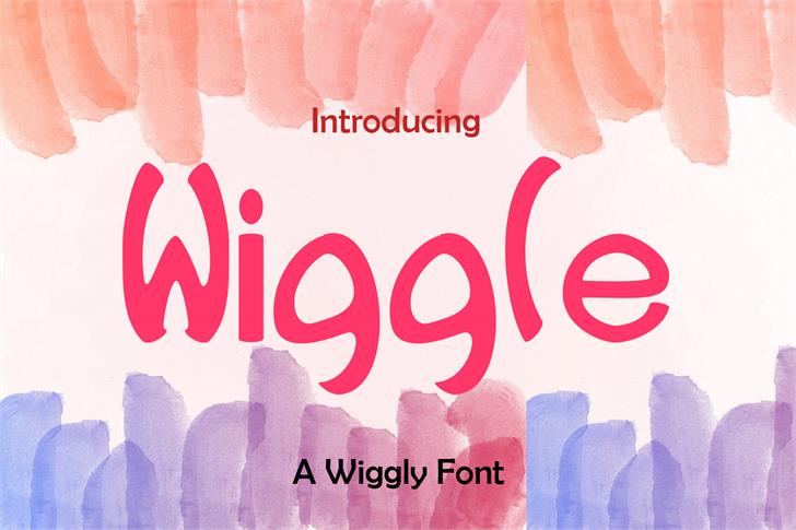EP Wiggle font插图