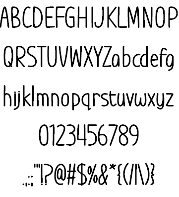 Im Wunderland font插图2