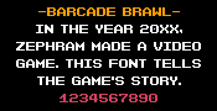 Barcade Brawl font插图1 Barcade Brawl font插图1