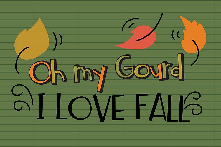 ZP Oh My Gourd Regular Font插图1