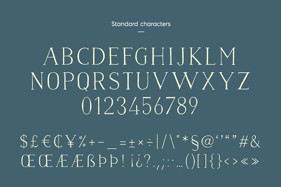 Naive (Medium weight) Font插图1