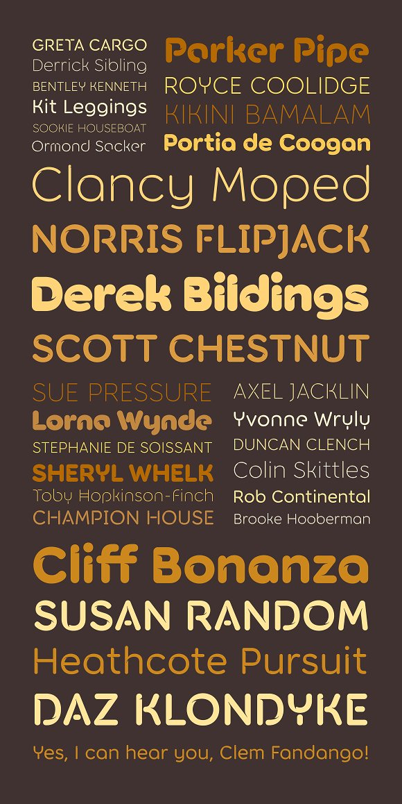 Torus Notched – 6 Dynamic Fonts插图2