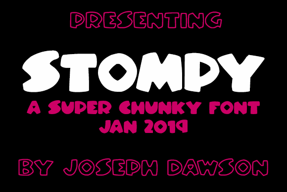 Stompy font插图 Stompy font插图
