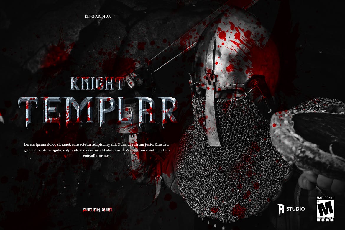 优雅哥特式英文衬线字体下载 Pattrious – Elegant Gothic Display Typeface插图(1)