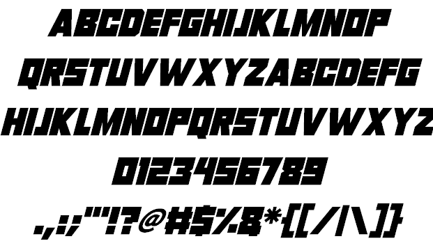 Invasion 2028 font插图2 Invasion 2028 font插图2