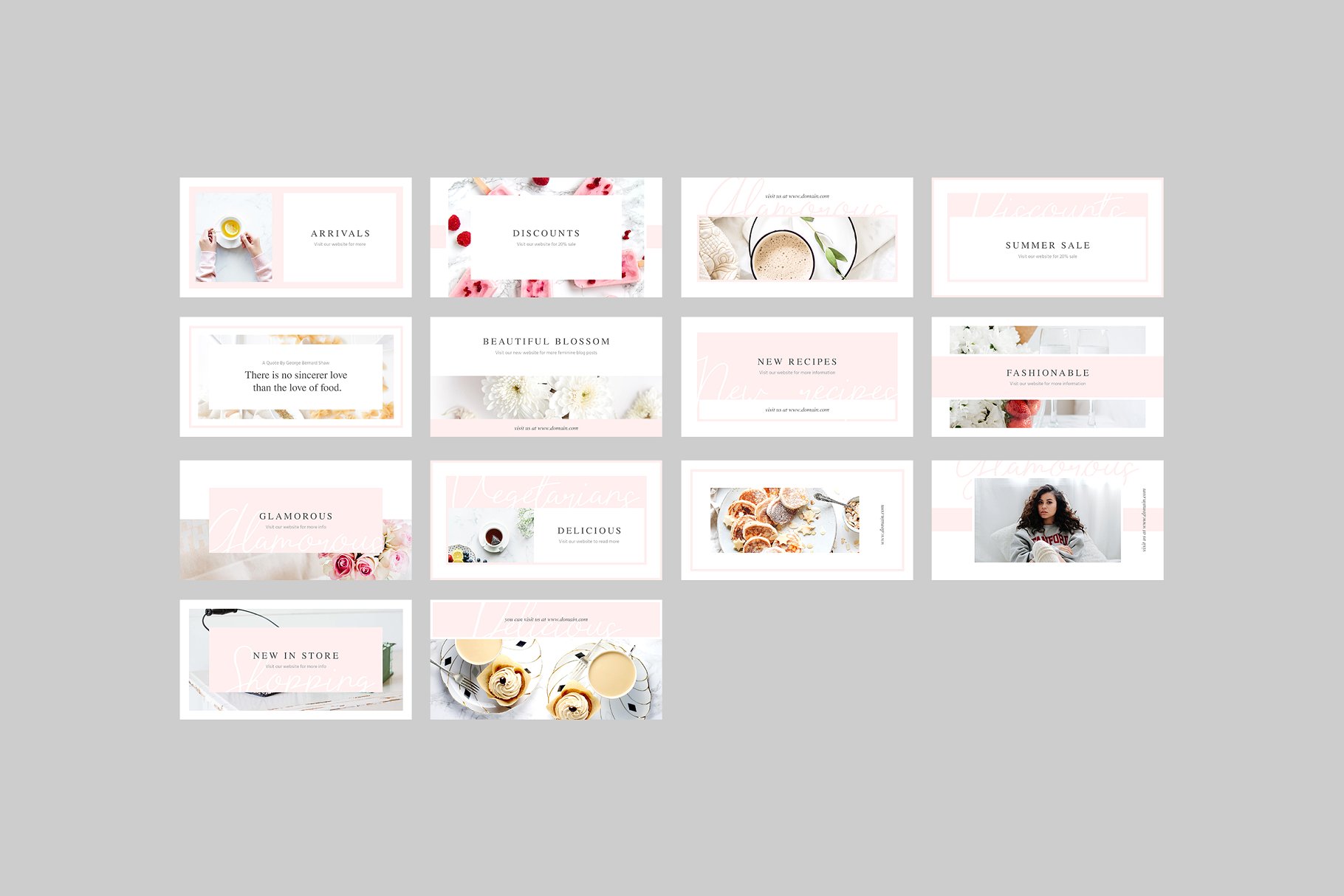 简约生活社交媒体贴图模板素材库精选 San Francisco Social Media Pack插图(5)