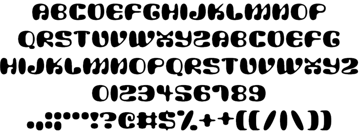 Alien Mushrooms font插图1 Alien Mushrooms font插图1