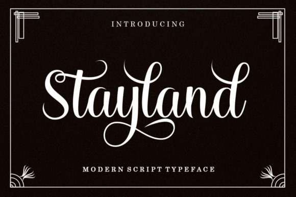 Stayland Font插图