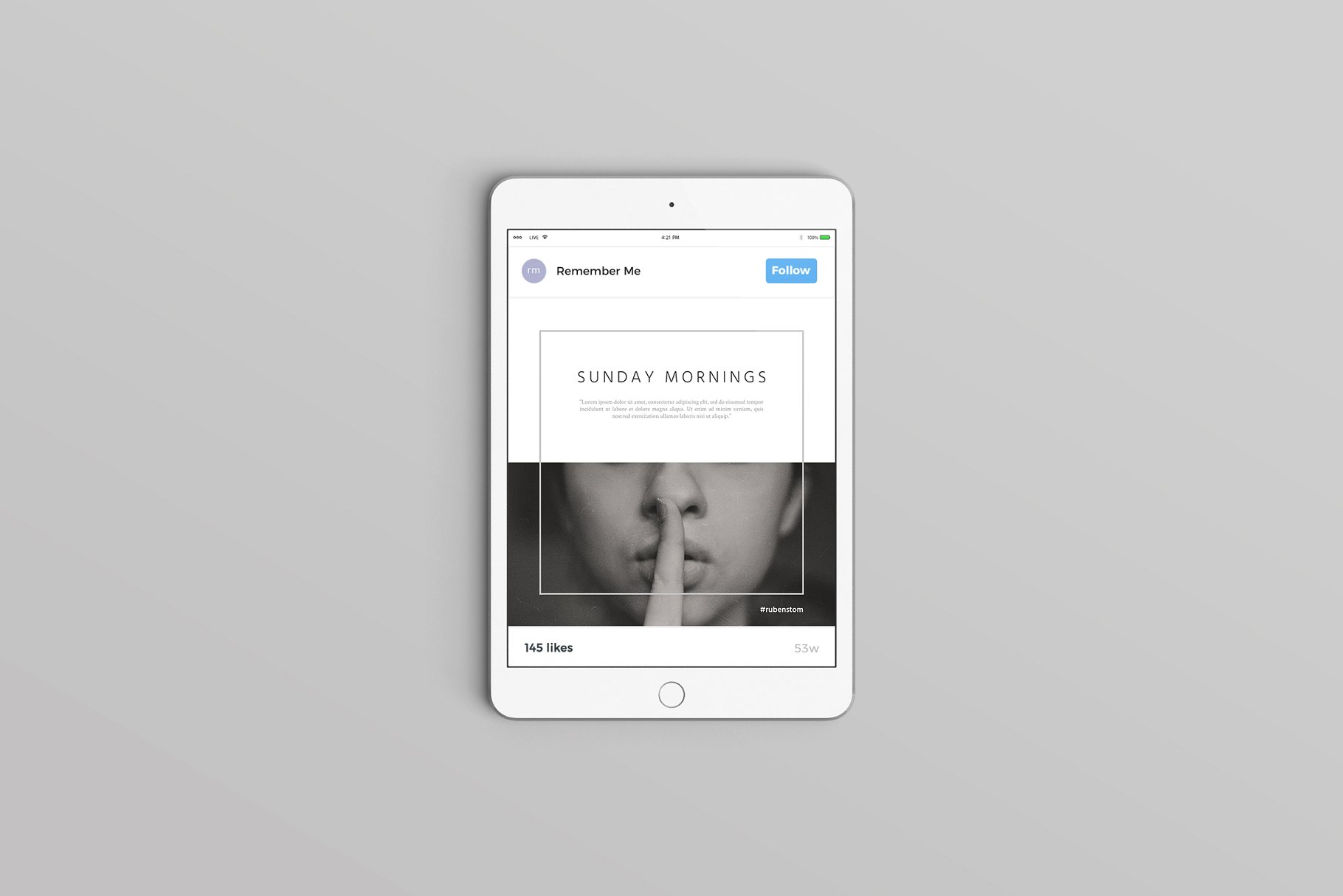 米兰风现代潮流社交媒体贴图模板素材库精选 Milan Social Media Templates插图(1)