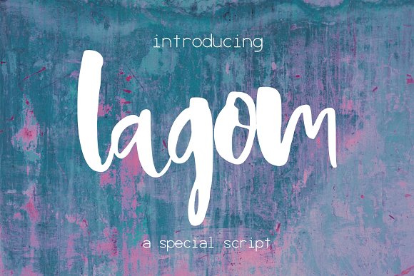 Lagom Font插图