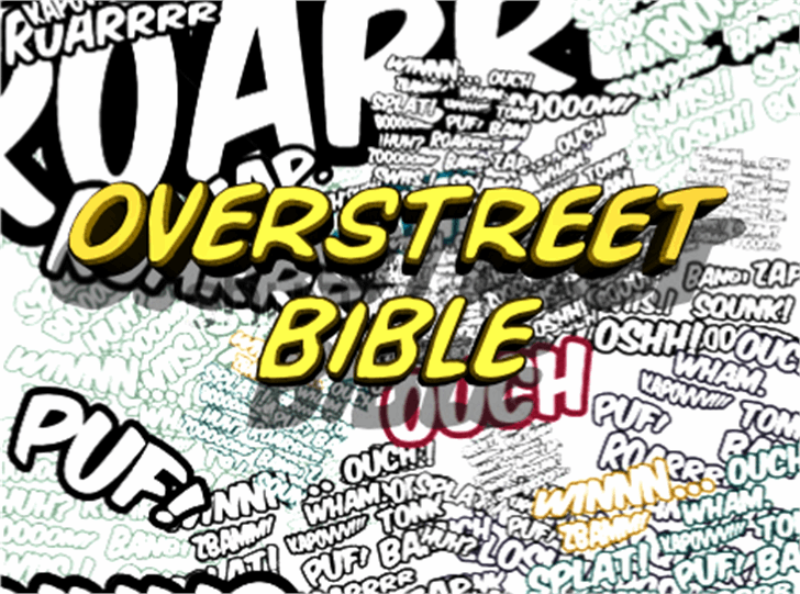Overstreet Bible font插图