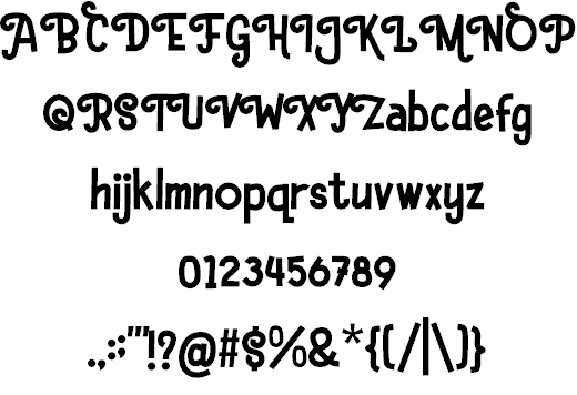 Hello Thankies font插图3 Hello Thankies font插图3