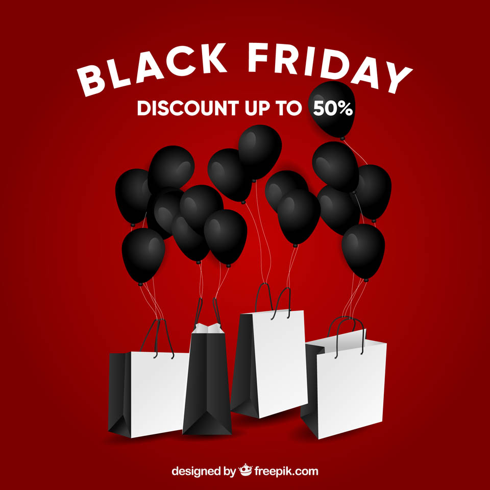 第四弹:30+黑色星期五促销广告物料素材 Black Friday Sales Graphics插图(24)