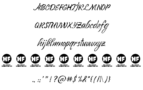 Youth Touch DEMO font插图5 Youth Touch DEMO font插图5