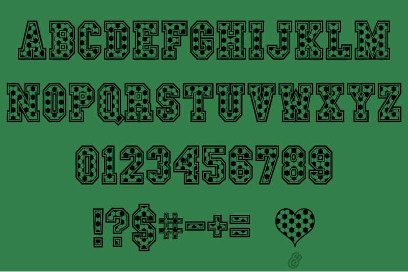 Sport Champs Soccer Font插图