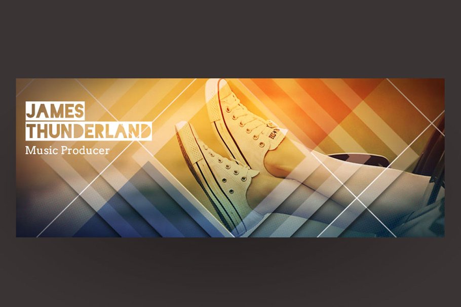 5款现代Facebook时间轴封面模板素材库精选 5 Modern Facebook Timeline Covers插图(6)