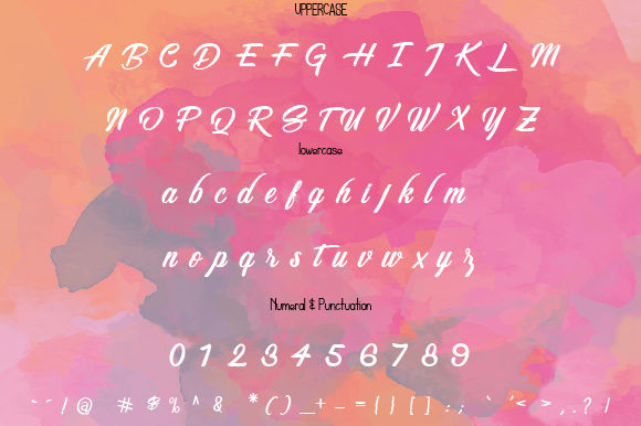 Light of Eyeb Font插图1