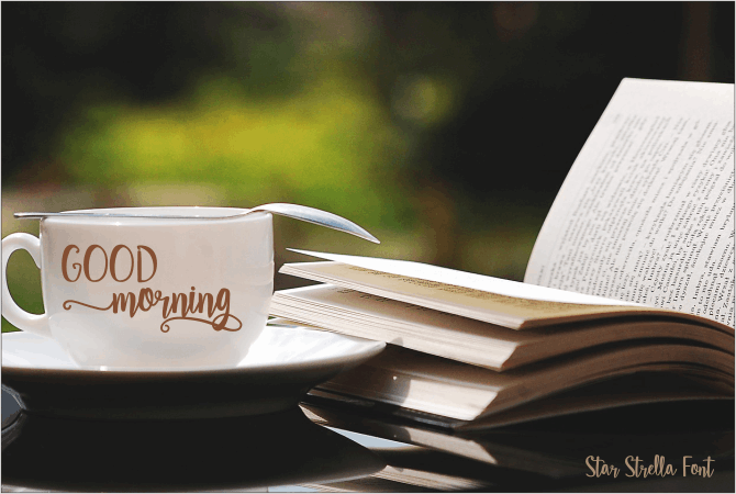 Star Strella font插图4