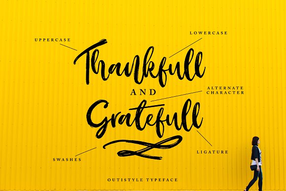 Outistyle Font Duo插图3