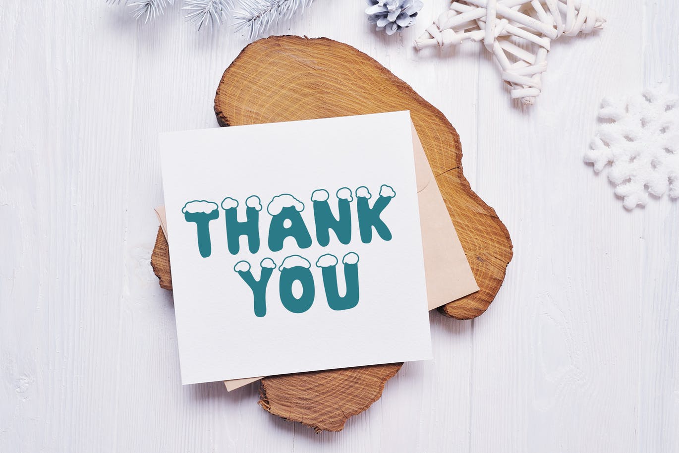 积雪盖顶圣诞节主题英文手写字体 Christmas Snow Hand Drawn Font插图(8)