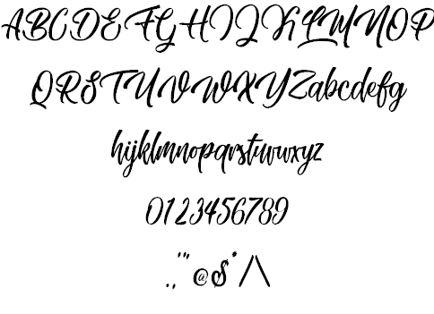 Skating Move font插图1