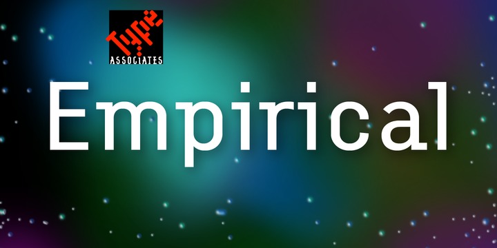 Empirical Font Family插图
