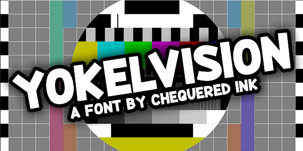 Yokelvision font插图 Yokelvision font插图