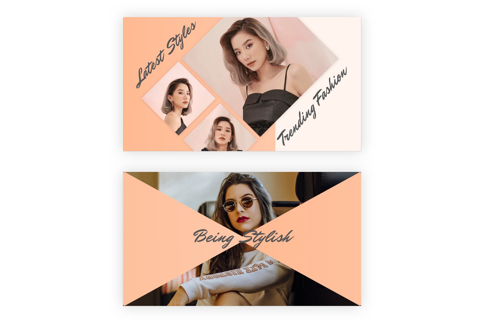 21款社交媒体广告Banner设计SKETCH模板素材库精选v1 21 Social Media Banners Kit (Vol. 1) for Sketch插图(3)