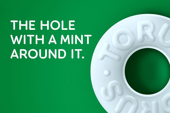 Torus Notched – 6 Dynamic Fonts插图4