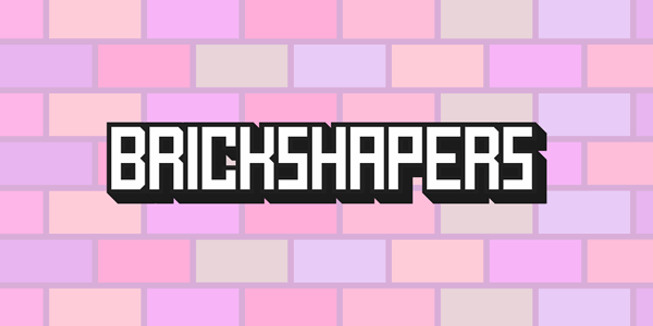 BrickShapers font插图 BrickShapers font插图