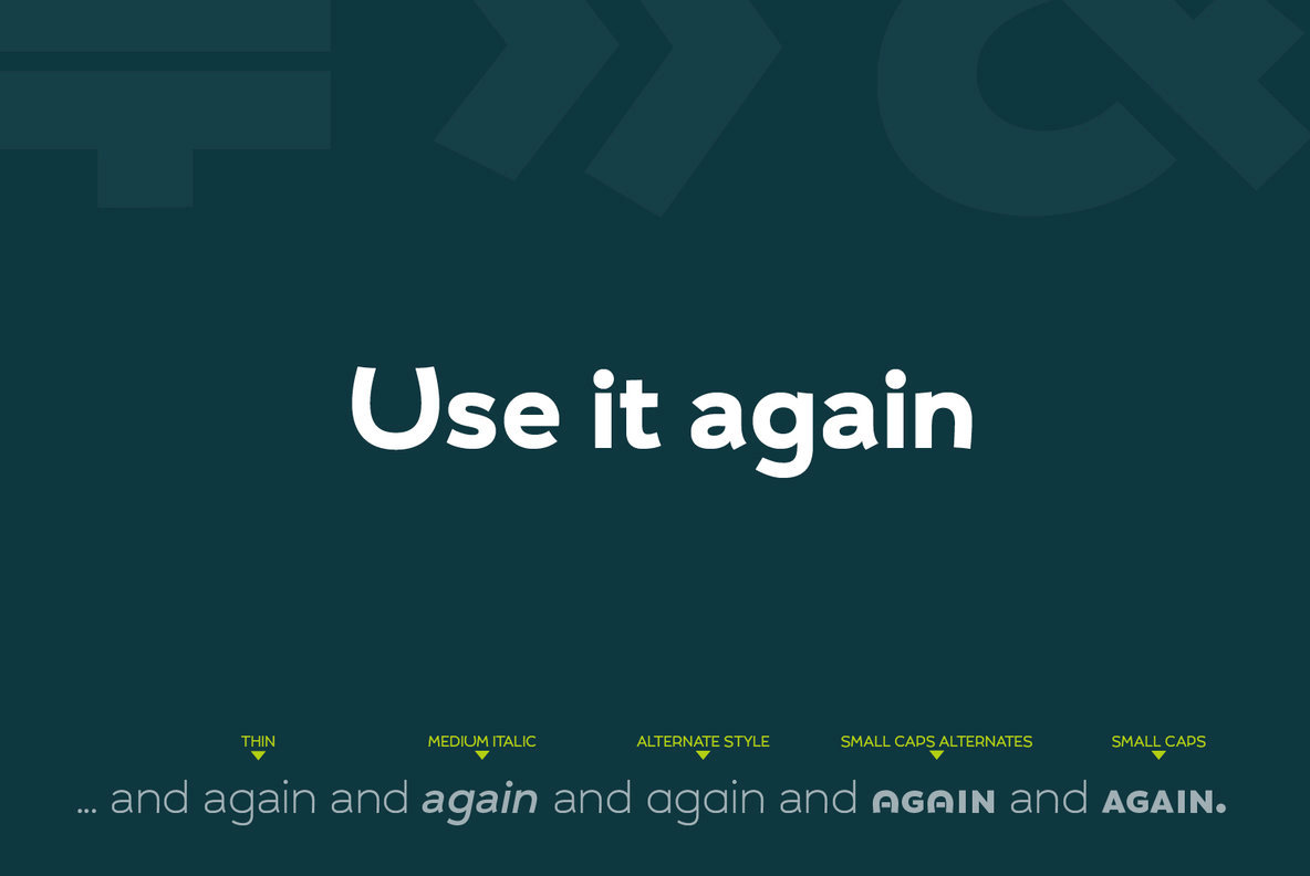 Umba Sans Font Family插图4